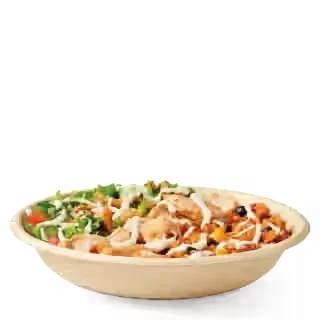 Cilantro Lime Chicken Loaded Bowl with Cheese