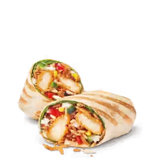 Cilantro Lime Chicken Loaded Wrap with Cheese
