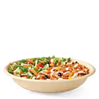 Cilantro Lime Veggie Loaded Bowl with Cheese