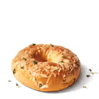Jalapeno Asiago Mozzarella Bagel