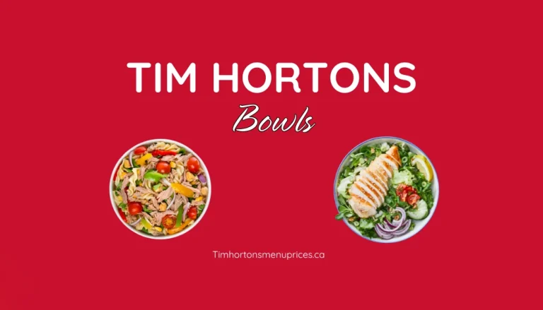 Tim Hortons Bowls