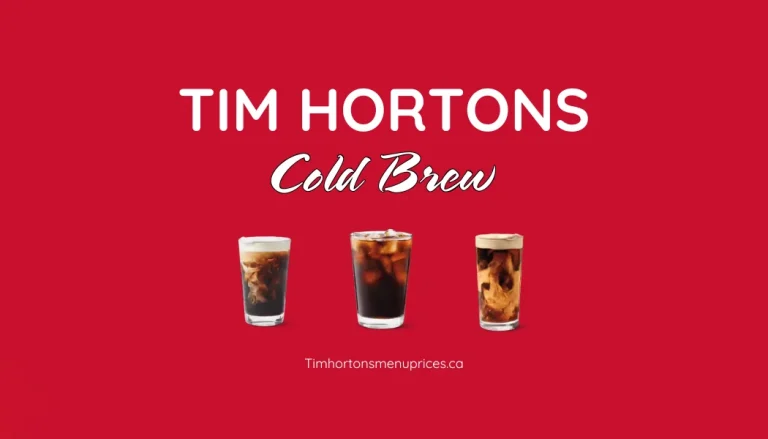 Tim Hortons Cold Brew