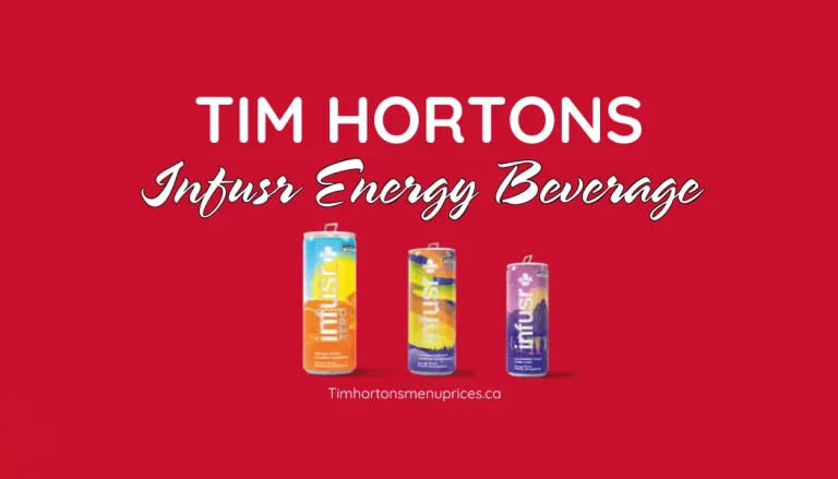 Tim Hortons Energy Drinks