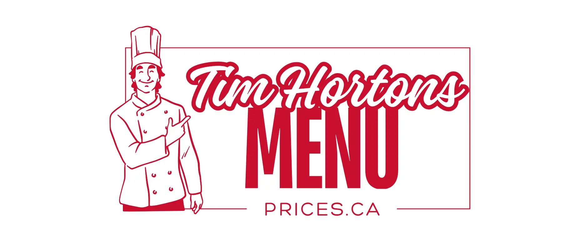 Tim Hortons Menu